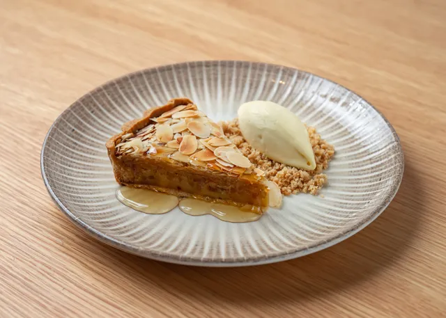 Saffron Cardamom Tart